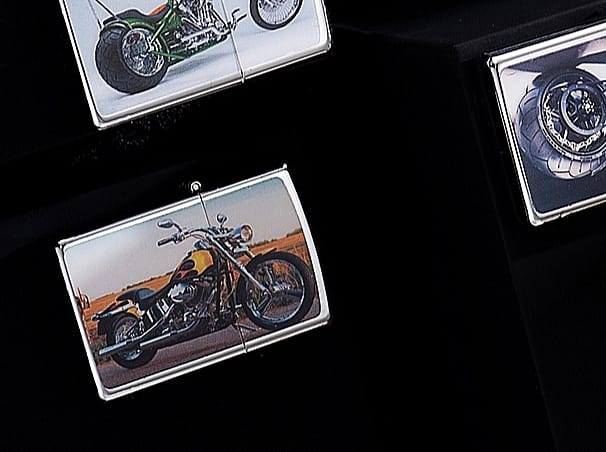 MOTORCYCLE ZIPPO LIGHTER