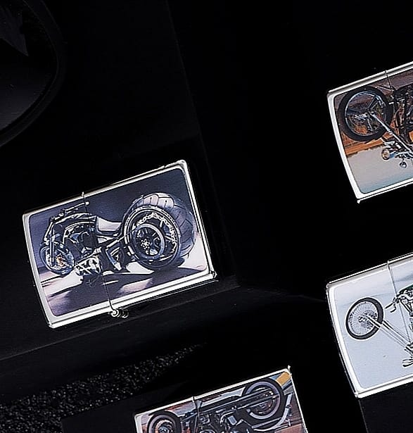 MOTORCYCLE ZIPPO LIGHTER
