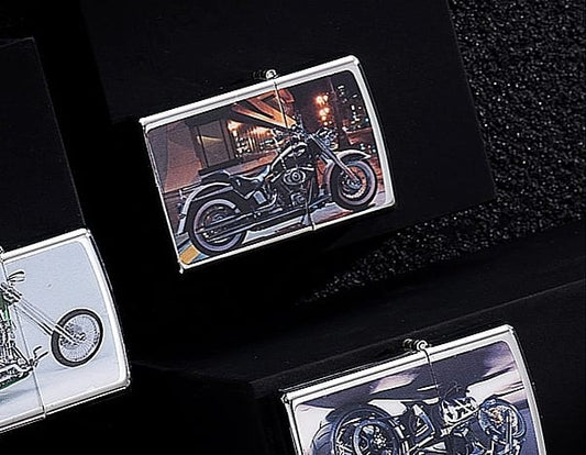 MOTORCYCLE ZIPPO LIGHTER